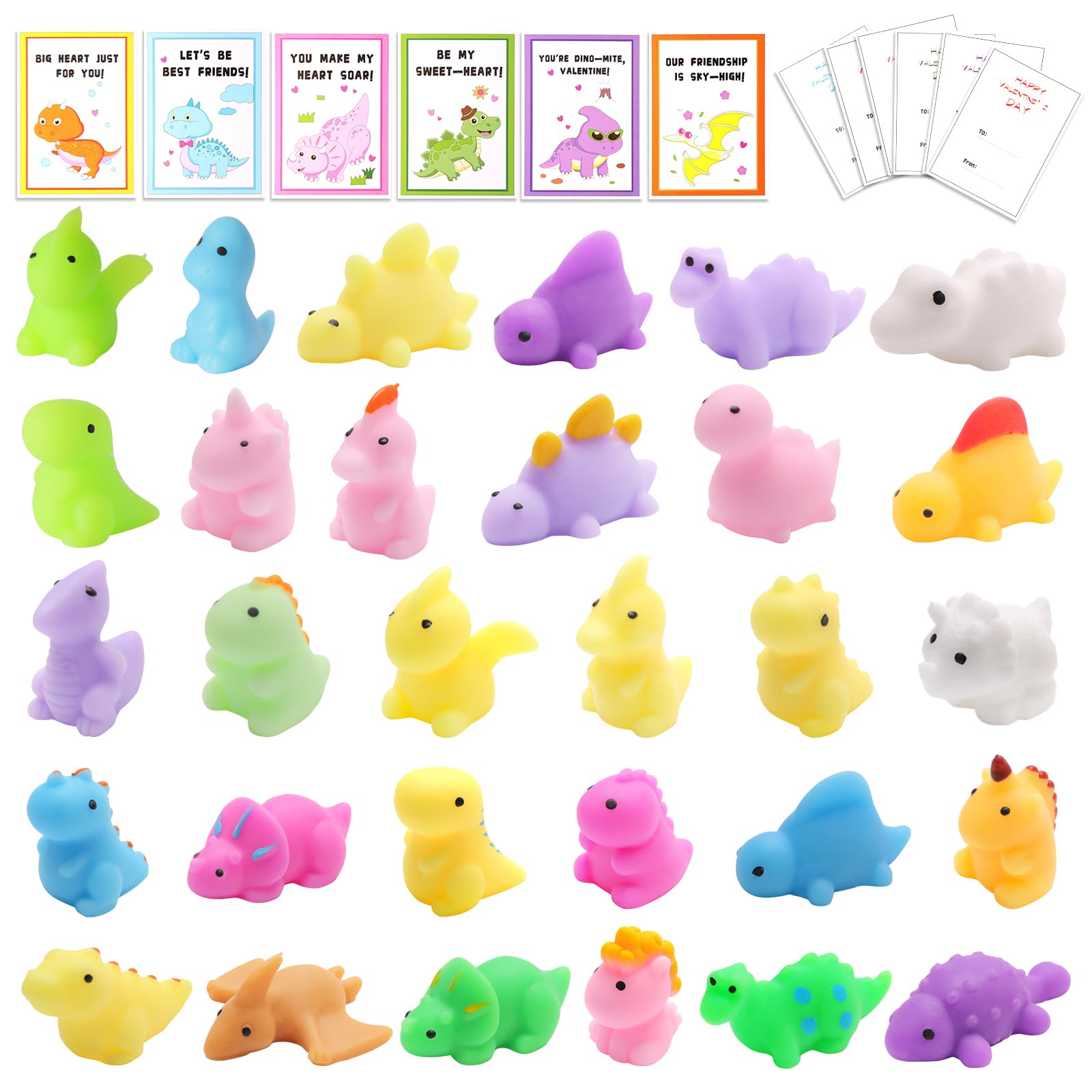 Qudoustar dinosaur-card-gift-pack ideal for gifts, prizes, and year-round fun.