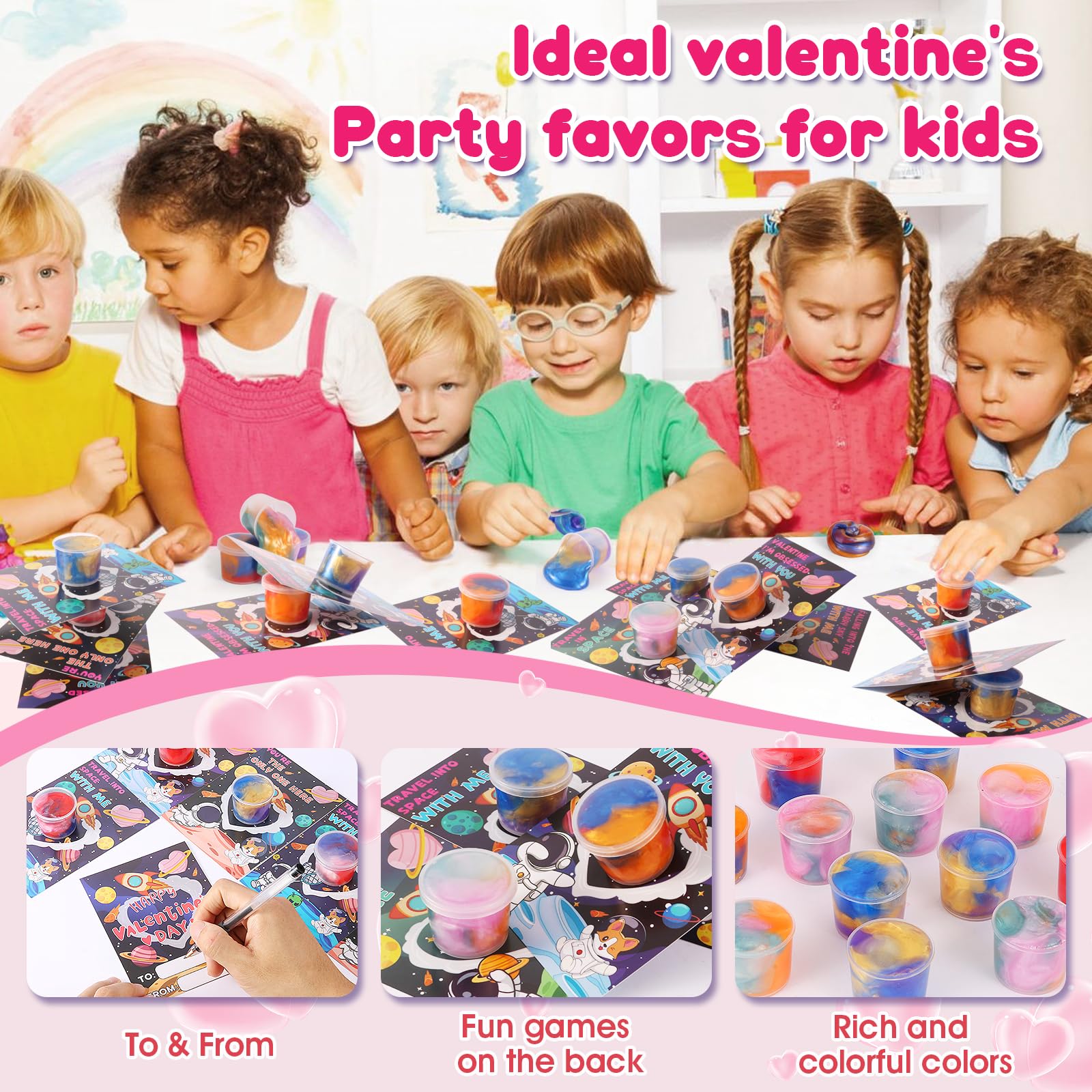 Qudoustar kid-friendly slime ingredients ensure safe, washable playtime.