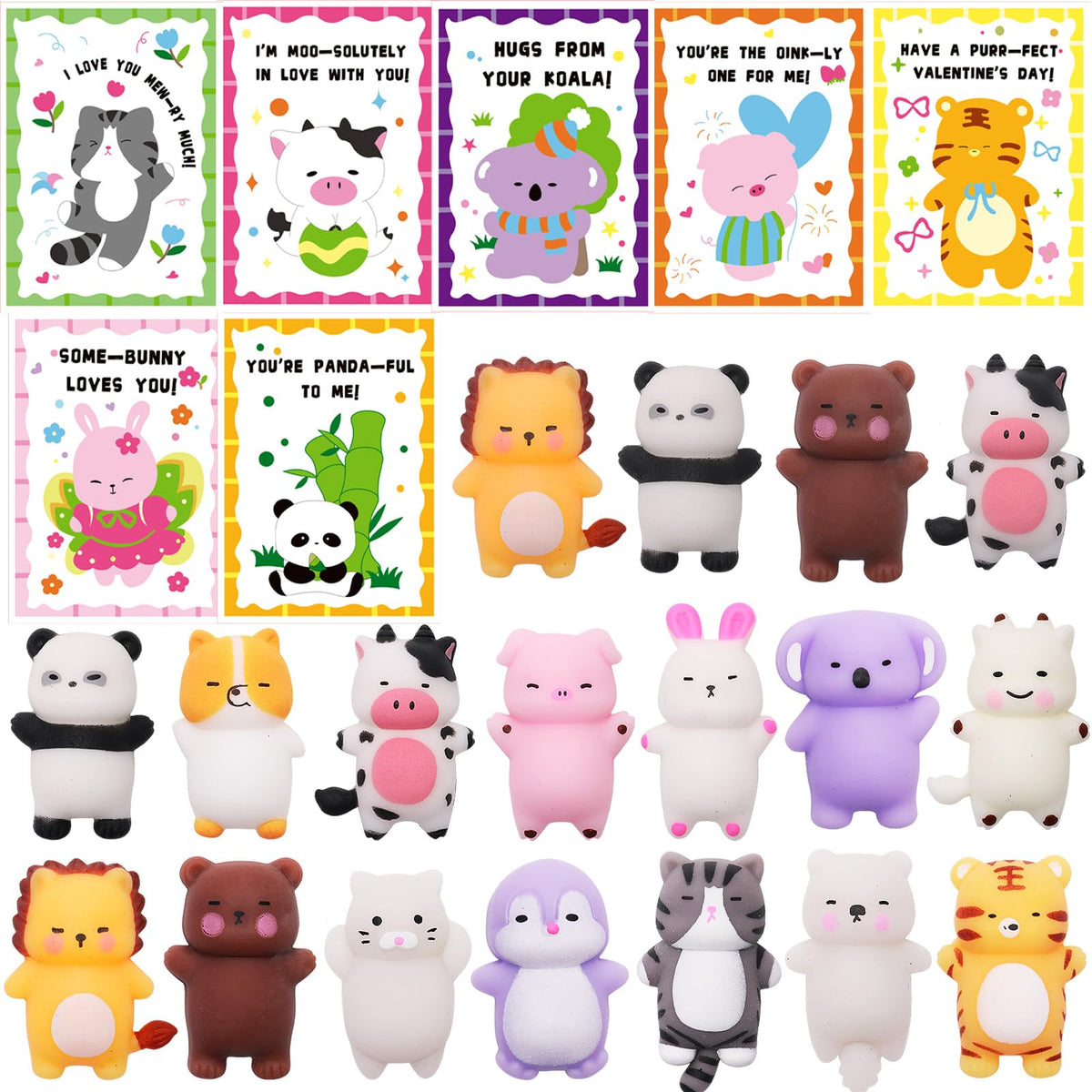 Qudoustar mochi squishies close-up with soft textures for stress relief.