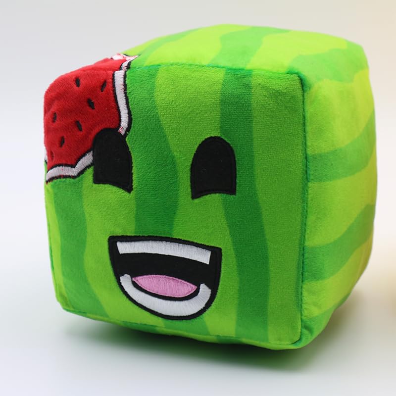 QueenKa Sunny and Melon plush, 16 cm tall, with soft fabric and vibrant colors for cozy cuddles.