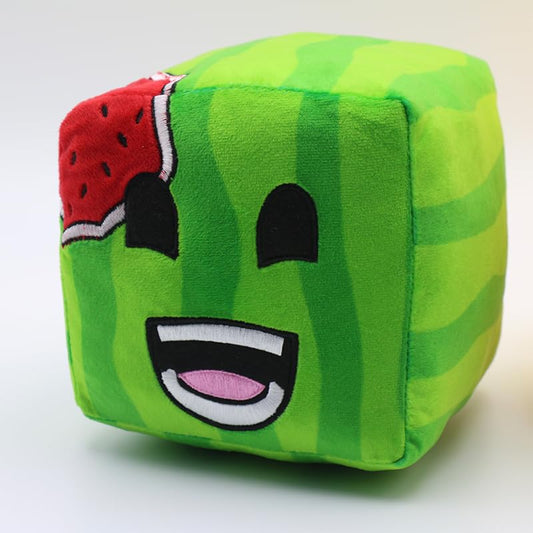 QueenKa Sunny and Melon plush, 16 cm tall, with soft fabric and vibrant colors for cozy cuddles.