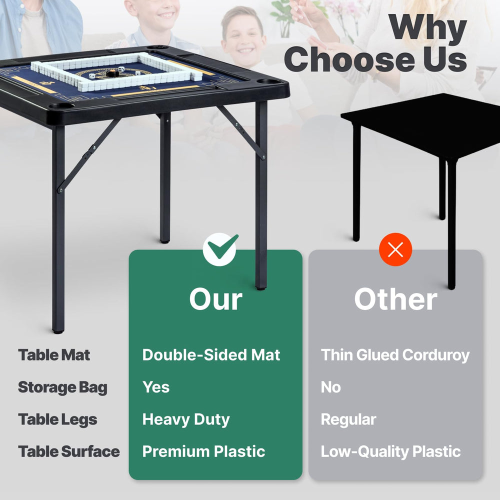 Queensell compact table fits small spaces for home entertainment