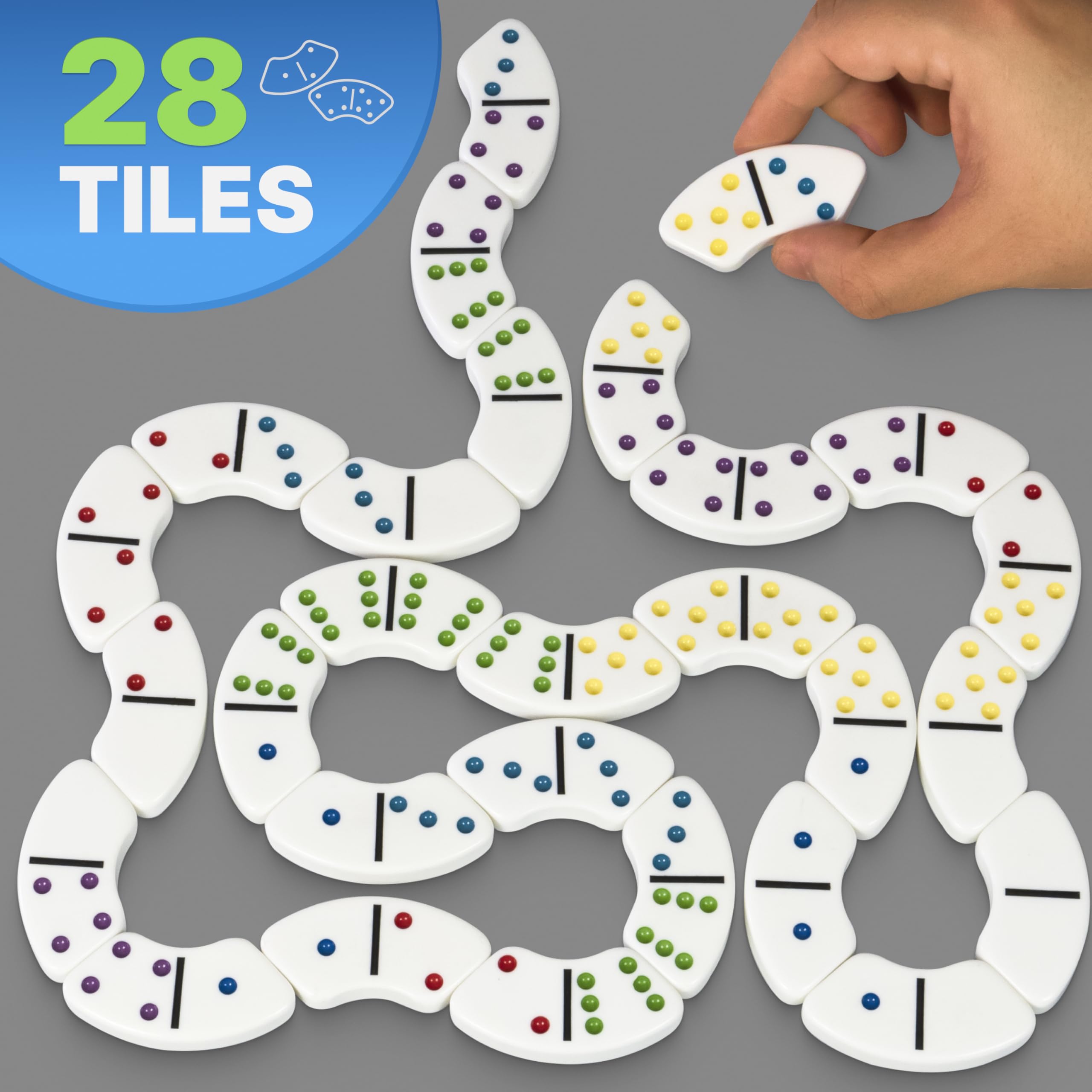 Queensell Loomino tabletop board game on a coffee table