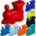 Queensell metal Mexican train trains set of 10 for smoother domino gameplay.