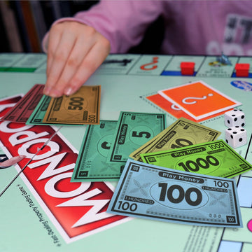 Queensell Play Money double-sided printing for vibrant, balanced cash.
