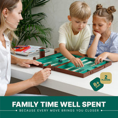 Queensell backgammon dice set, acrylic, for quick, reliable rolls.