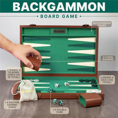 Queensell backgammon doubling cube, handy for setting stakes.