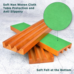Queensell Solid pine wood construction delivers long-lasting durability and premium feel.