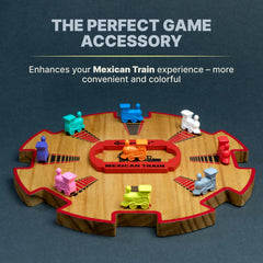 Compact, durable metal components ready to add to your domino collection.