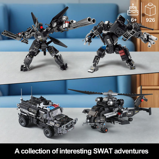 QUENTINAG SWAT helicopter blades spin for exciting aerial missions.