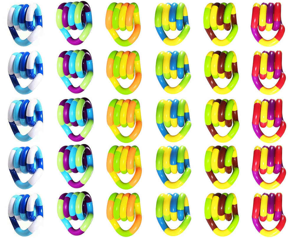 Quiet Fidgets 30pc brain-exercise shapes encourage concentration and creativity