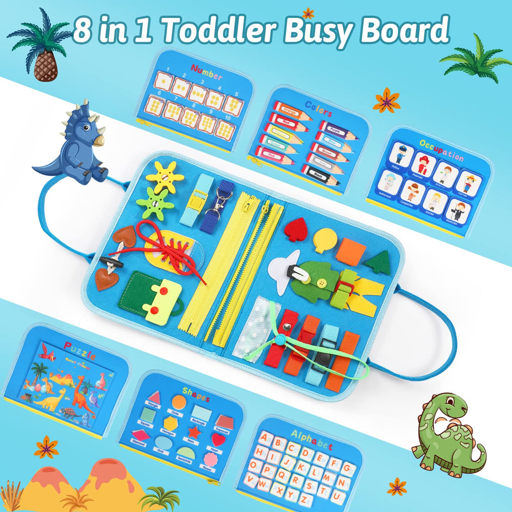 Quiet Flower Busy Board detachable pages enabling shared or focused play