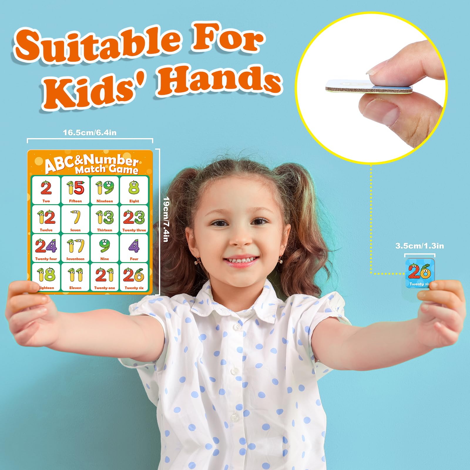 Quilinz colorful bingo chips add tactile fun to classroom play.