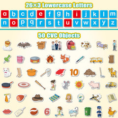 Quilinz CVC magnets designed for toddlers' easy handling