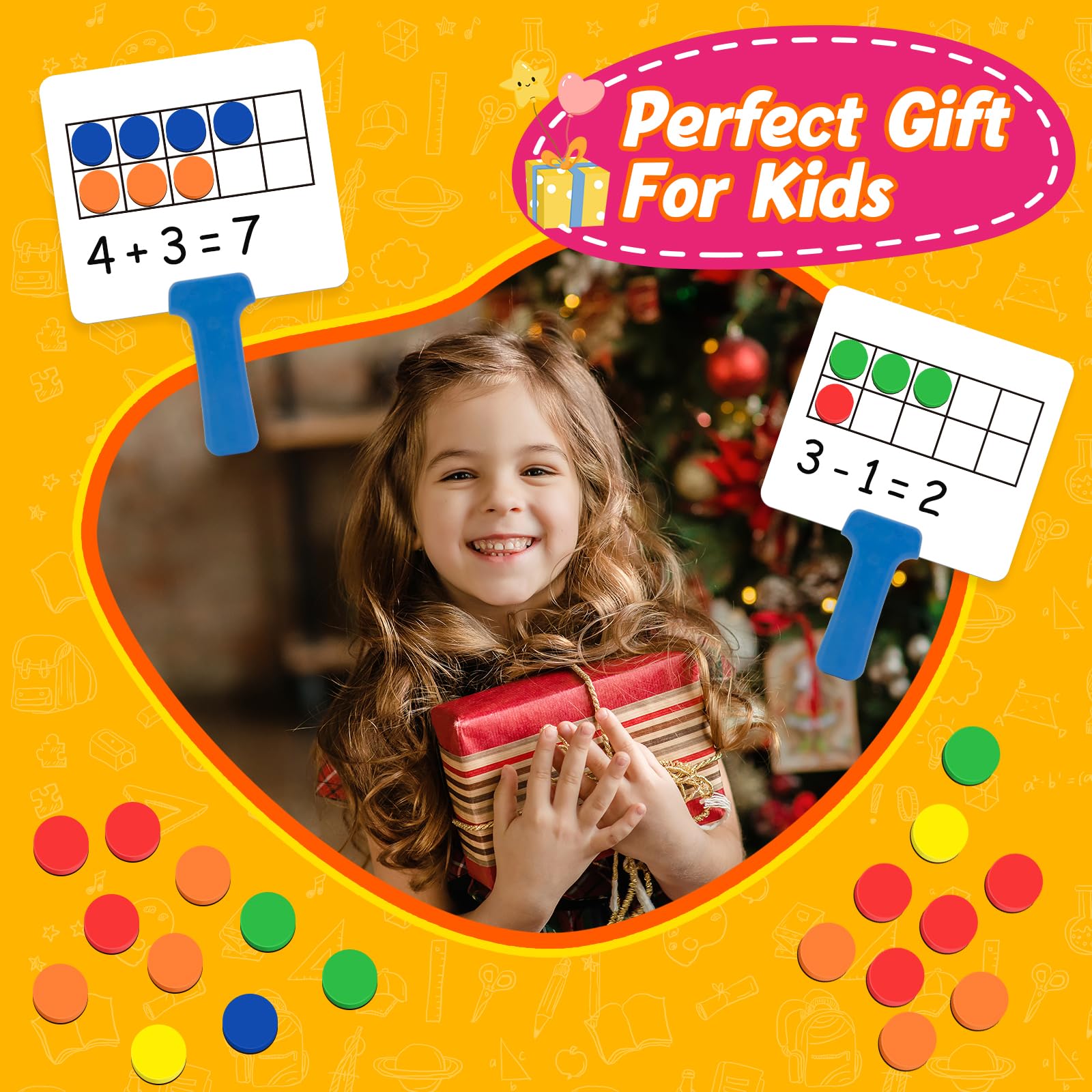 Quilinz kid-friendly learning toy set supports early numeracy skills