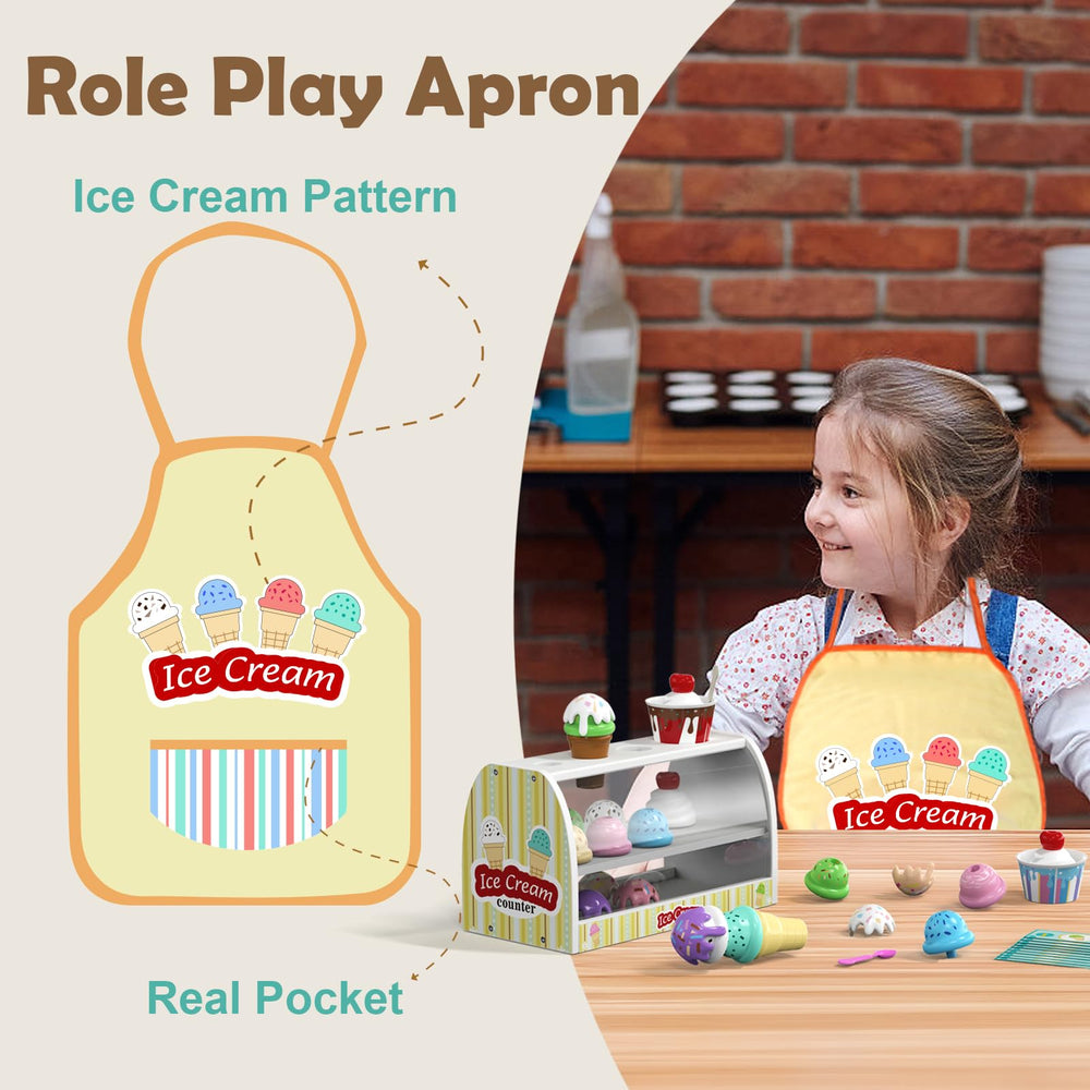 Quimsity Ice Cream Cones provides stable cones for easy hand-held scoops.