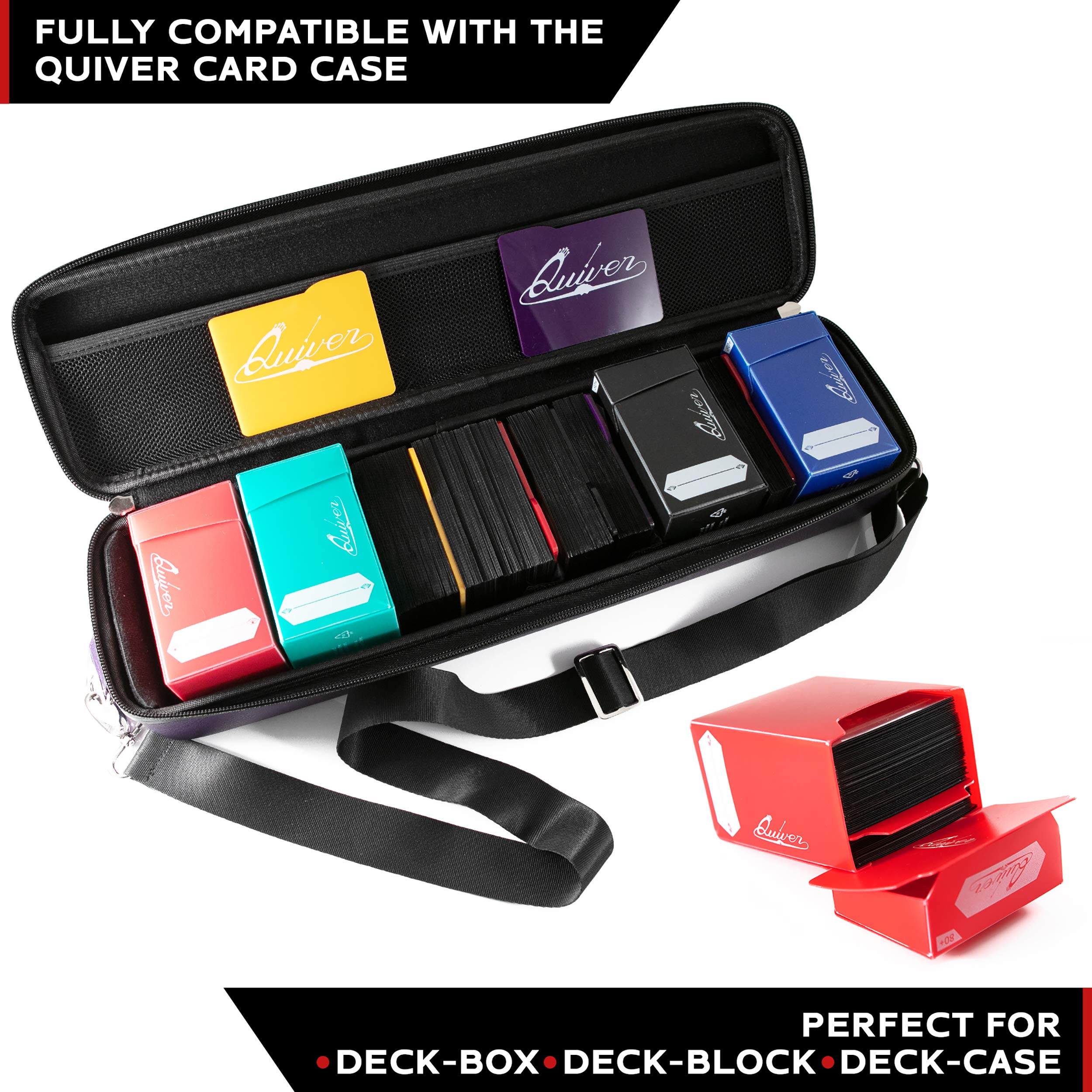 Quiver Time Artemis double-sleeve compatible for smaller Japanese cards during high-stakes duels.