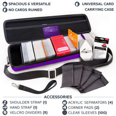 Quiver Time Purple Quiver Case supports multiple decks on the go