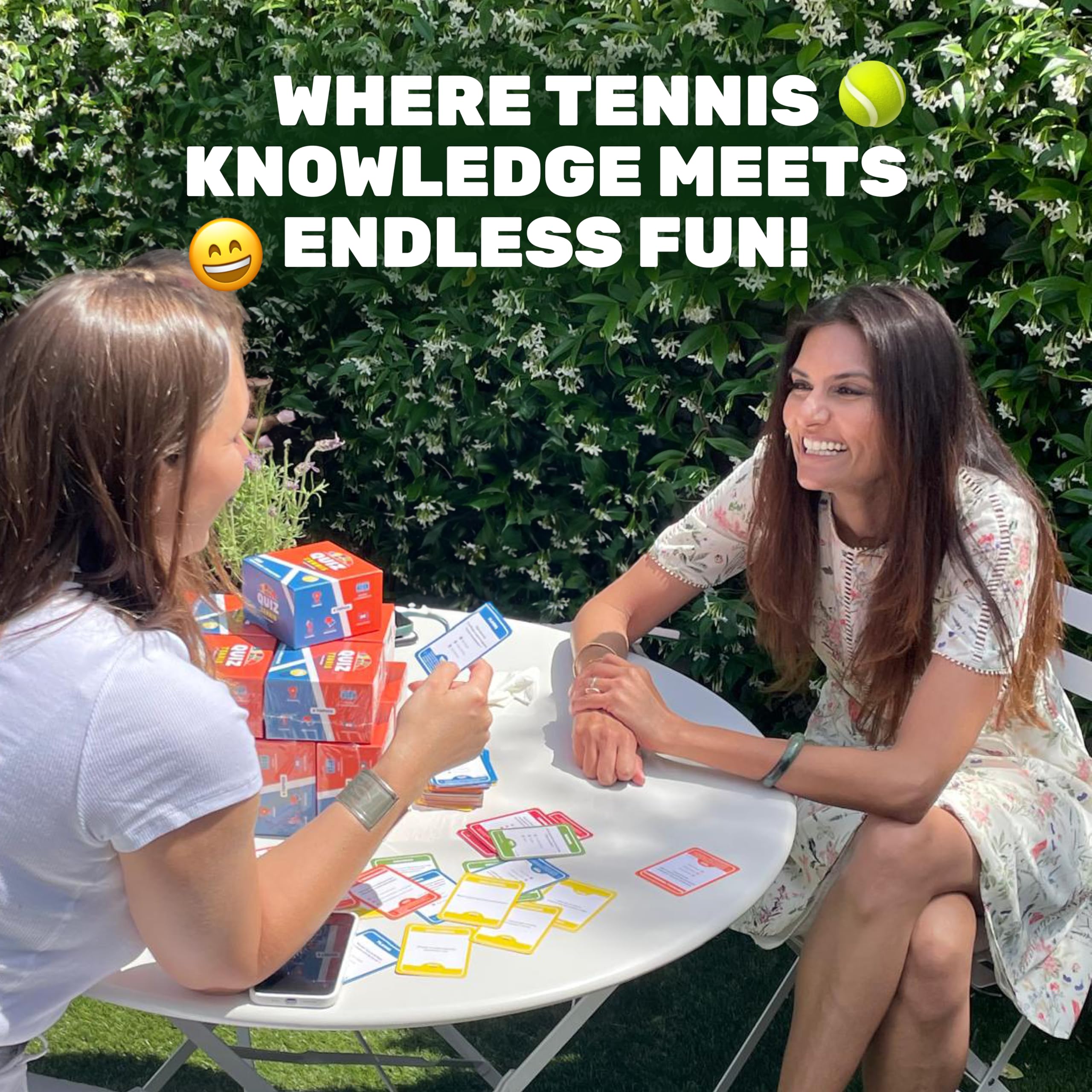 Quiz Tennis compact-box keeps trivia ready for club sessions.