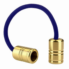 QULNEXA Begleri beads with brass finish for portable fidgeting and focus.