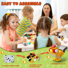 Qumic Building Blocks valentines safe ABS plastic for durable, kid-friendly play