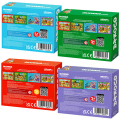 QUOKKA 100-piece toddler-friendly puzzle set provides durable, safe play