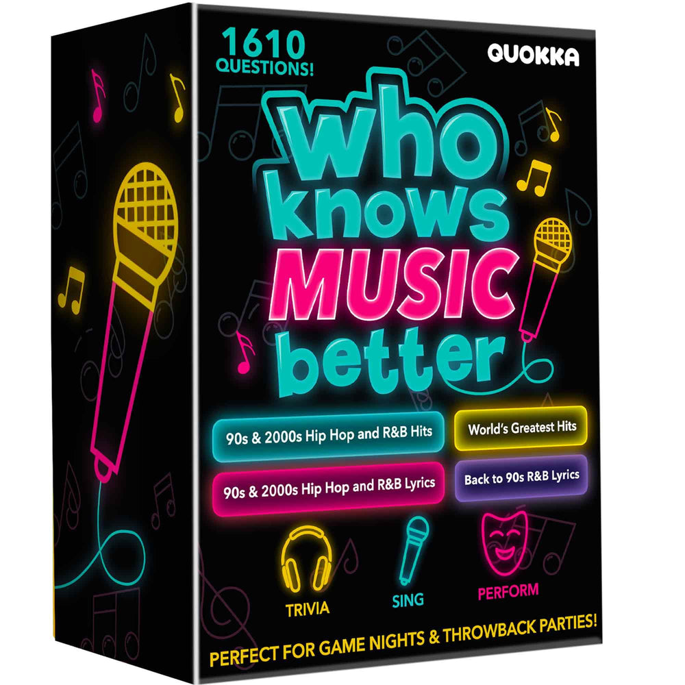 QUOKKA 1610 box top view for an engaging at-home game night