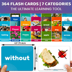 QUOKKA 364 bold-font words aid quick recognition during activities.