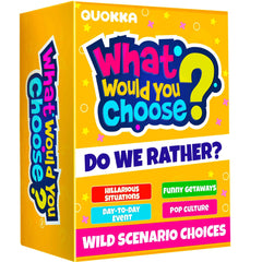QUOKKA 4-Pack Card Game box front for instant family fun