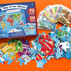 QUOKKA 70-piece puzzle boosts problem solving and fine motor.