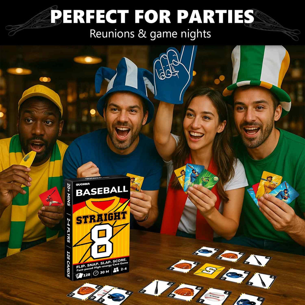 QUOKKA Baseball 8-card flip signals end and momentum shift