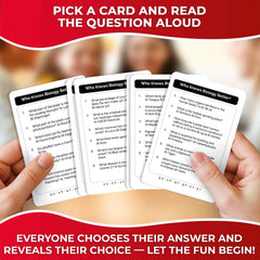 QUOKKA biology trivia cards spread inviting engaging questions during learning