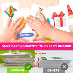 QUOKKA body parts cards help label everyday anatomy for toddlers