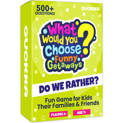 QUOKKA Card Game travel-scenarios deck used for family fun on trips