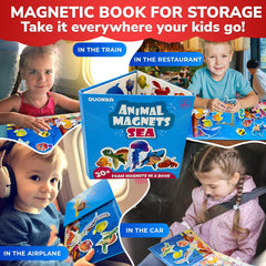 QUOKKA compact travel puzzle book keeps kids engaged on planes and cars.
