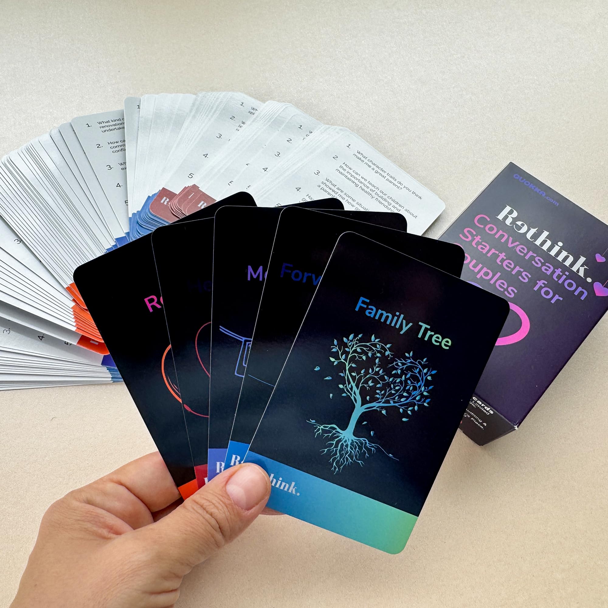 QUOKKA Conversation Cards premium-wedding-gift package conveys thoughtful celebration idea
