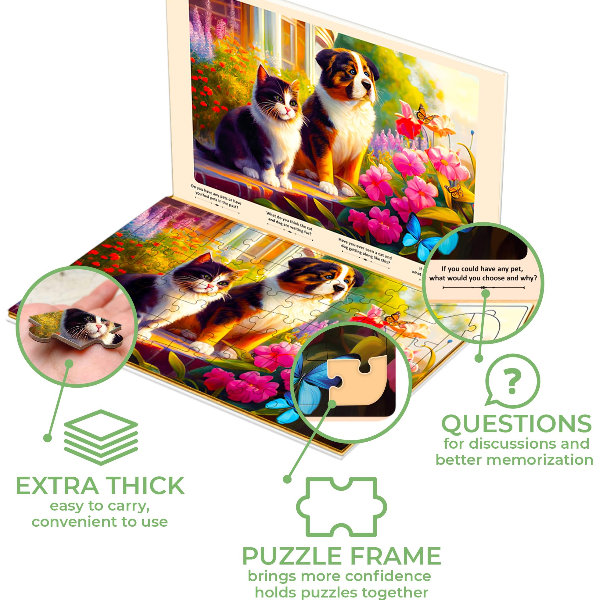QUOKKA dementia puzzles Animals scene sparks memory recall and joyful participation