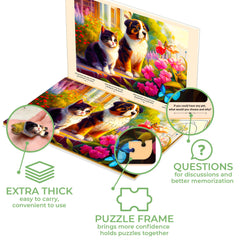 QUOKKA dementia puzzles Animals scene sparks memory recall and joyful participation