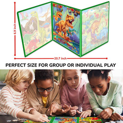 QUOKKA extra-long play scene three sides demonstrates expansive storytelling space on the go.