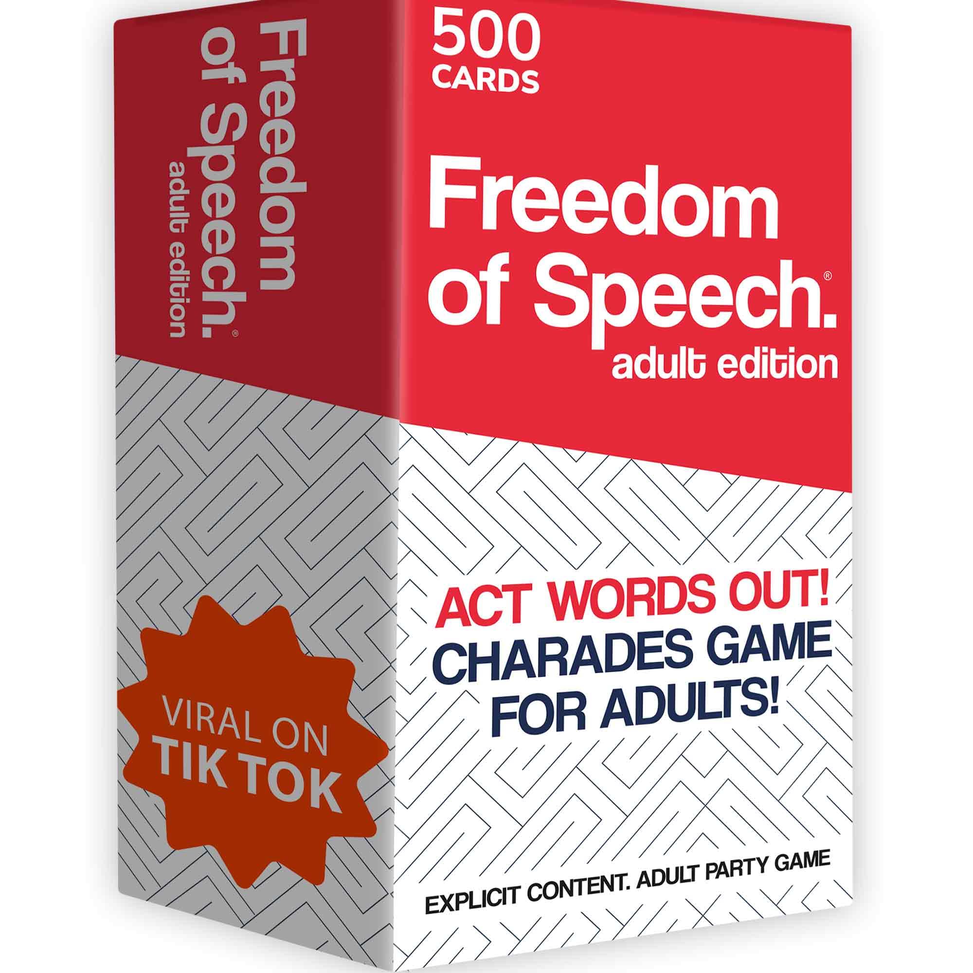 QUOKKA Freedom of Speech cards deck ready for fast word guessing