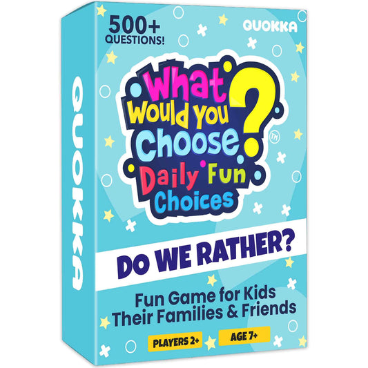 QUOKKA Fun Card Game deck for social bonding and laughs during family game night.