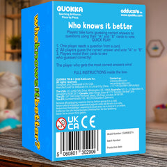 QUOKKA gift-ready set ideal for curious minds and family nights.