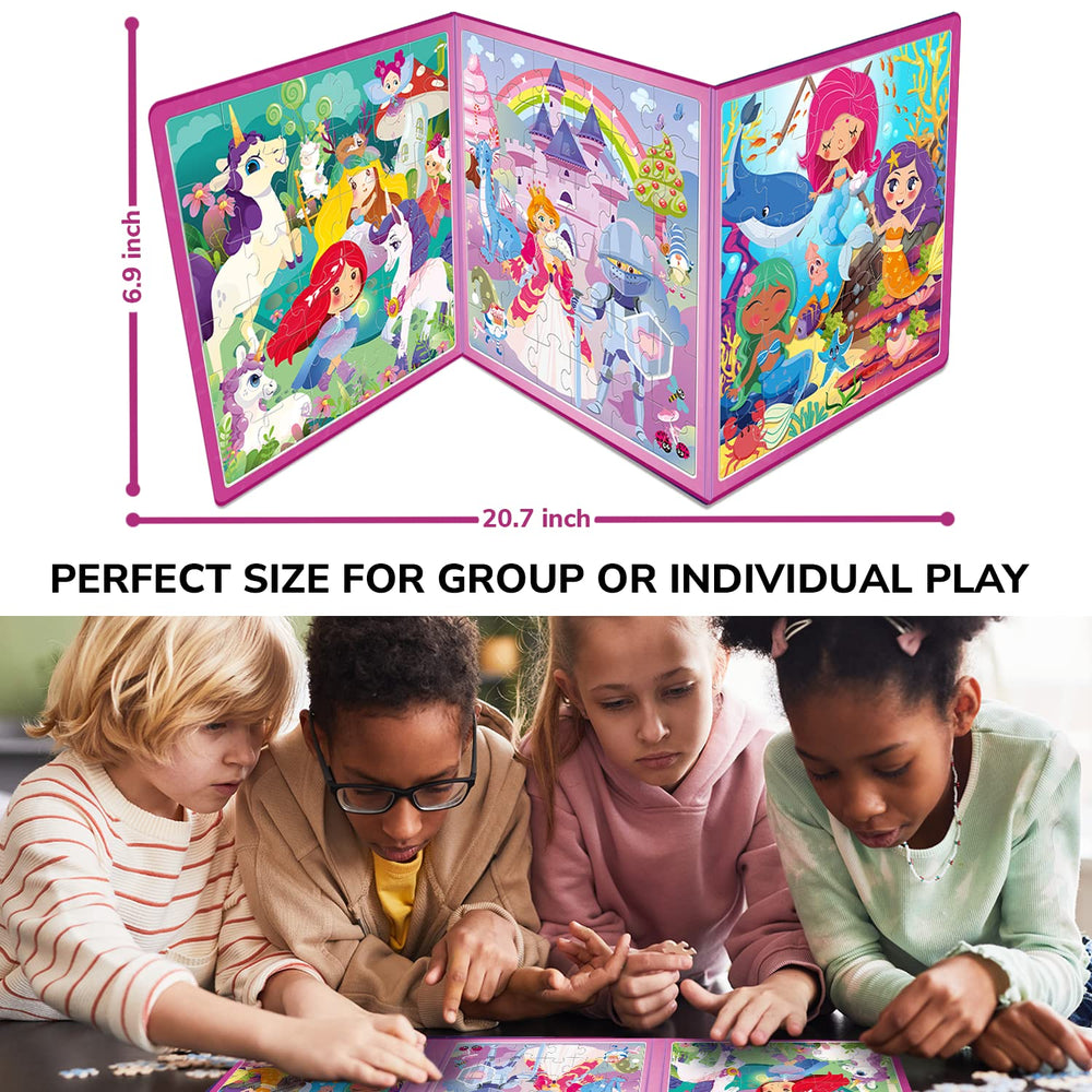 QUOKKA mermaid puzzle magnets support fine motor skills during travel