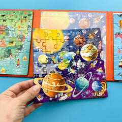 QUOKKA travel packaging keeps puzzles organized for road trips