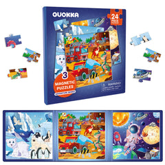 QUOKKA kid-friendly design makes travel games inviting and easy to use.