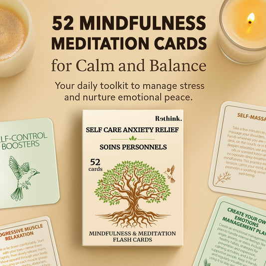 QUOKKA mindfulness cards spread: diverse prompts for clarity and emotional balance