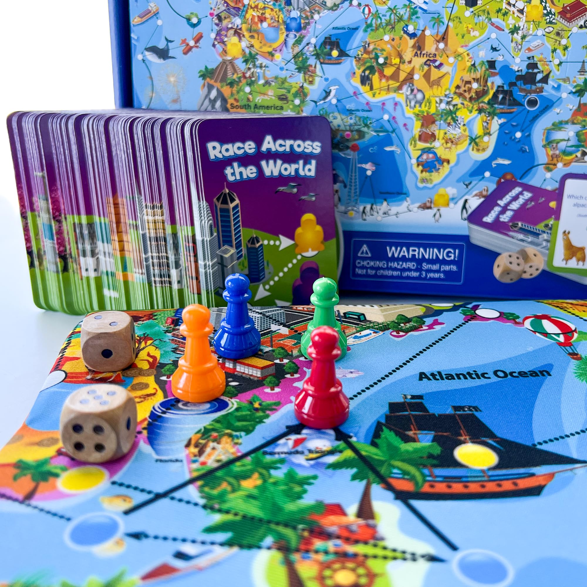Pawns moving across the QUOKKA board during challenges