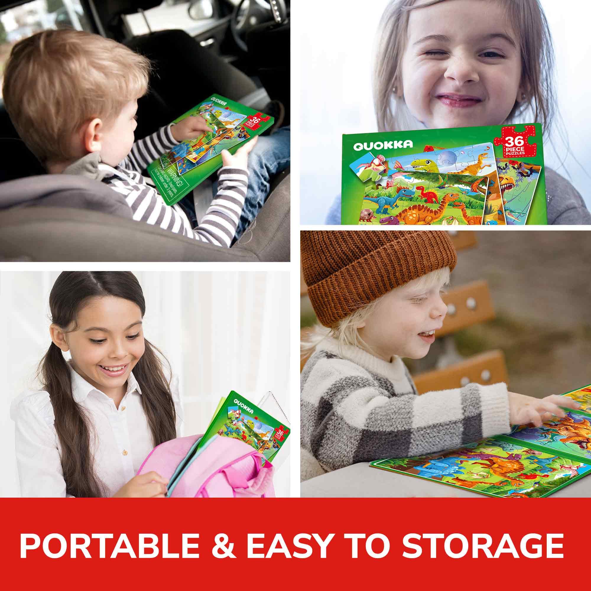 QUOKKA pocket-size book travel-friendly design fits bags for on-the-go fun.