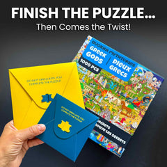 Finished pieces interlock snugly in QUOKKA puzzle for durable, tidy display.