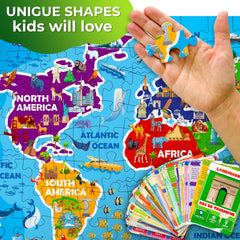 QUOKKA Puzzle features vibrant colors captivate young learners.